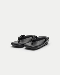 goyemon / SETTA × SNEAKER “unda” LEATHER SUMI Store limited sale