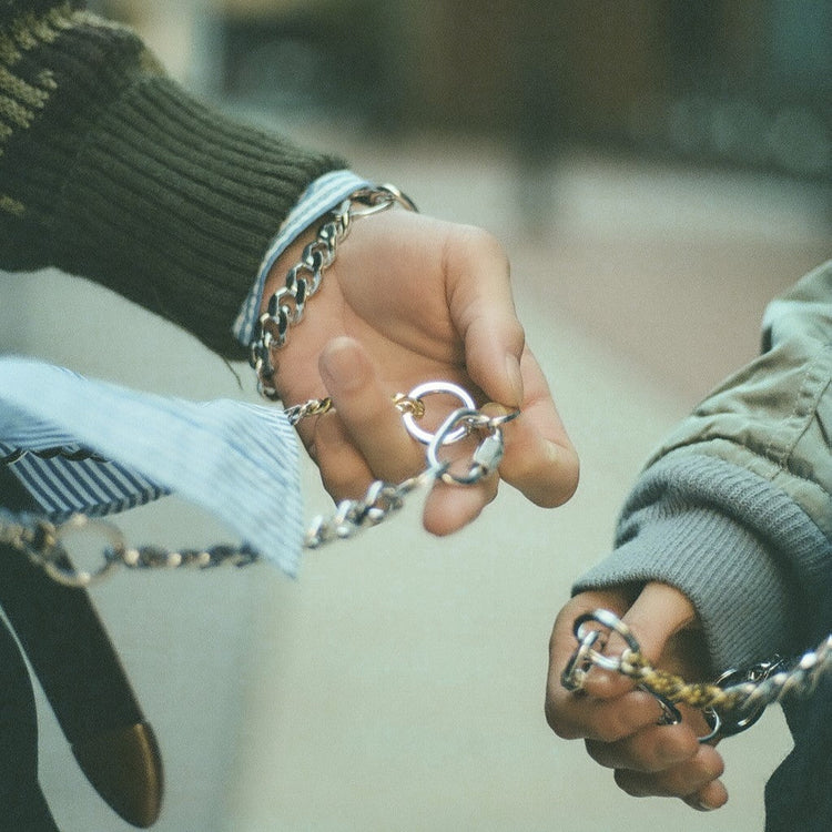 THE OBJECT / Signature Double Karabina Bracelet Combination TO_HKG_24018