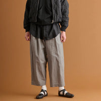 HAVERSACK / Back Satin Easy Wide Pants