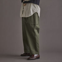 HAVERSACK / 共地ベルト付きM43型 ワイドカーゴパンツ
