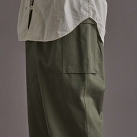 HAVERSACK / M43 Wide Cargo Pants with Matching Belt