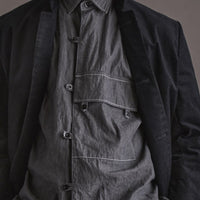 HAVERSACK / レギュラーカラーセミロングワークシャツ