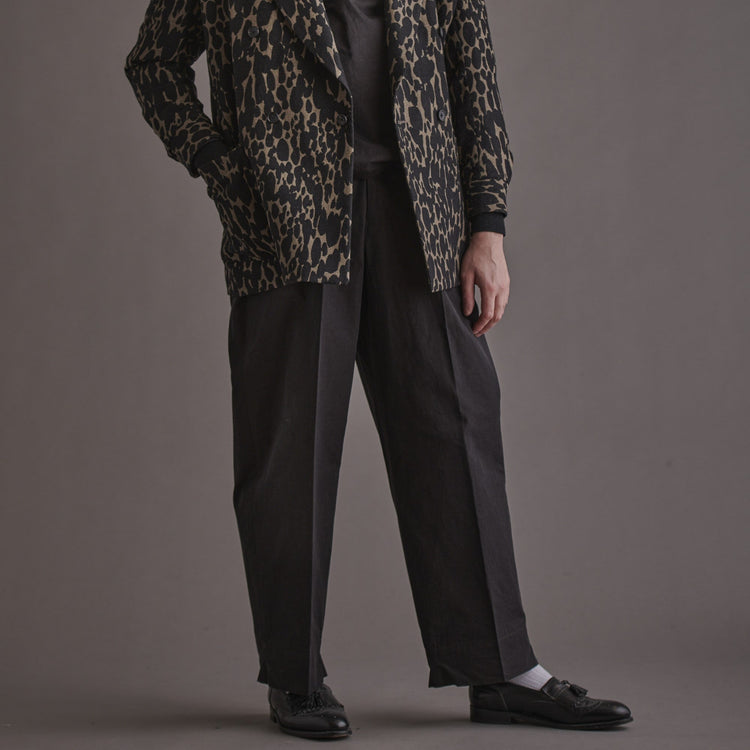 HAVERSACK / 80/2 Chambray Baggy Pants