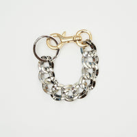 HIDAKA/ DOUBLE CURB KEY CHAIN