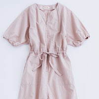 MEYAME  HALF ZIP ALL IN ONE PINK