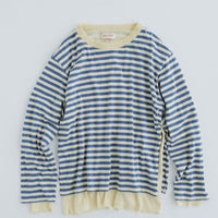 MEYAME / BORDER DOUBLE LONG SLEEVE TEE