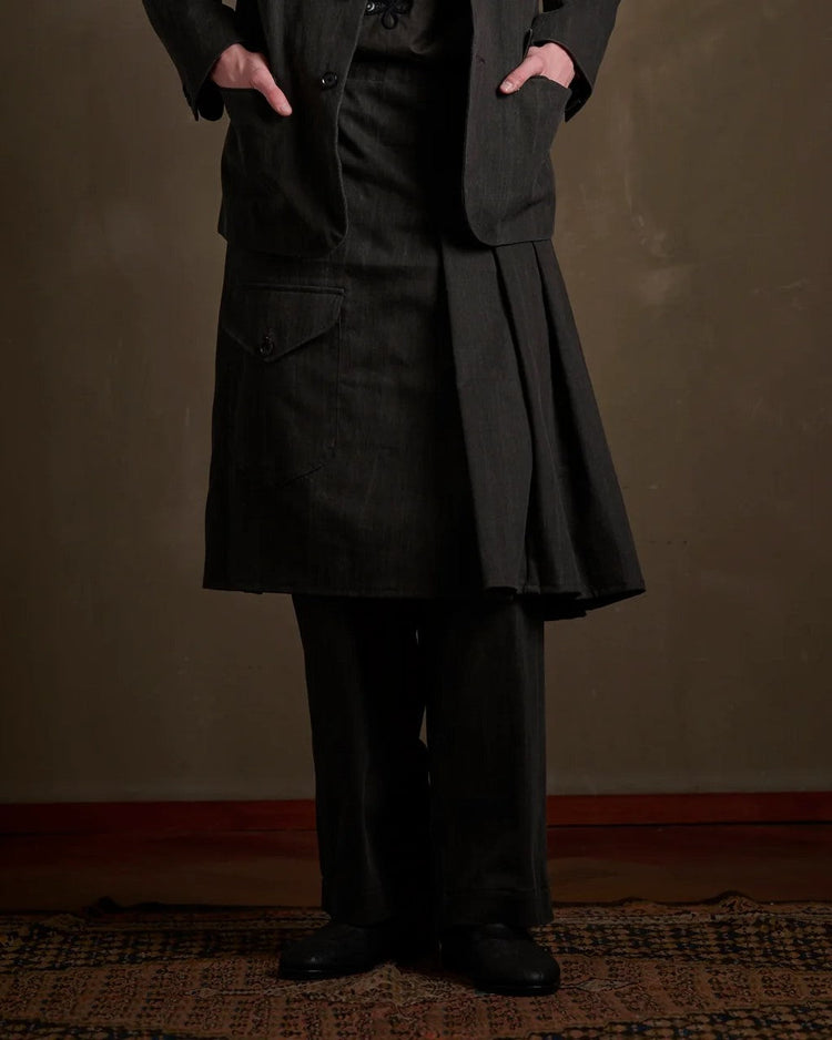 HAVERSACK / 462520 墨染ツイルワイドパンツ