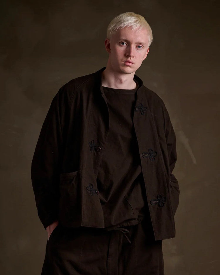 HAVERSACK / 412520 プレーティング度詰天竺ラグランロングTシャツ