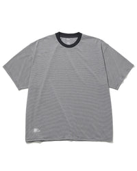 FreshService / MICRO BORDER S/S TEE WHITE*BLACK