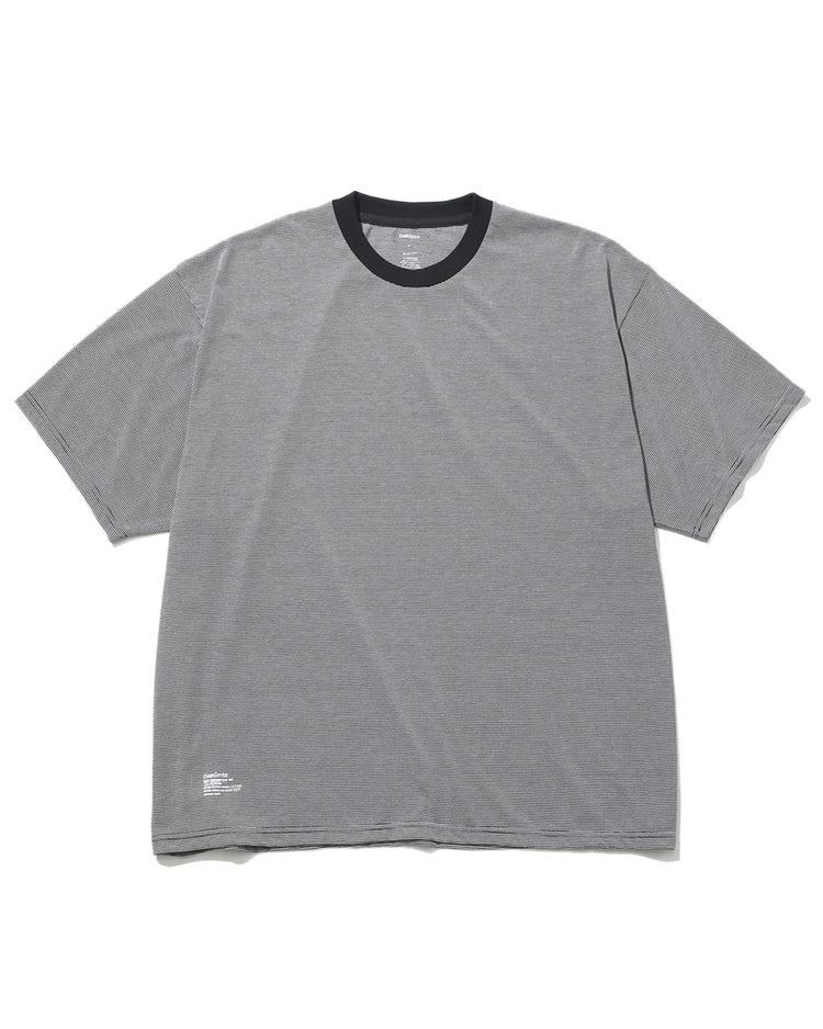 FreshService / MICRO BORDER S/S TEE WHITE*BLACK
