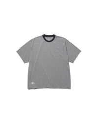 FreshService / MICRO BORDER S/S TEE WHITE*BLACK