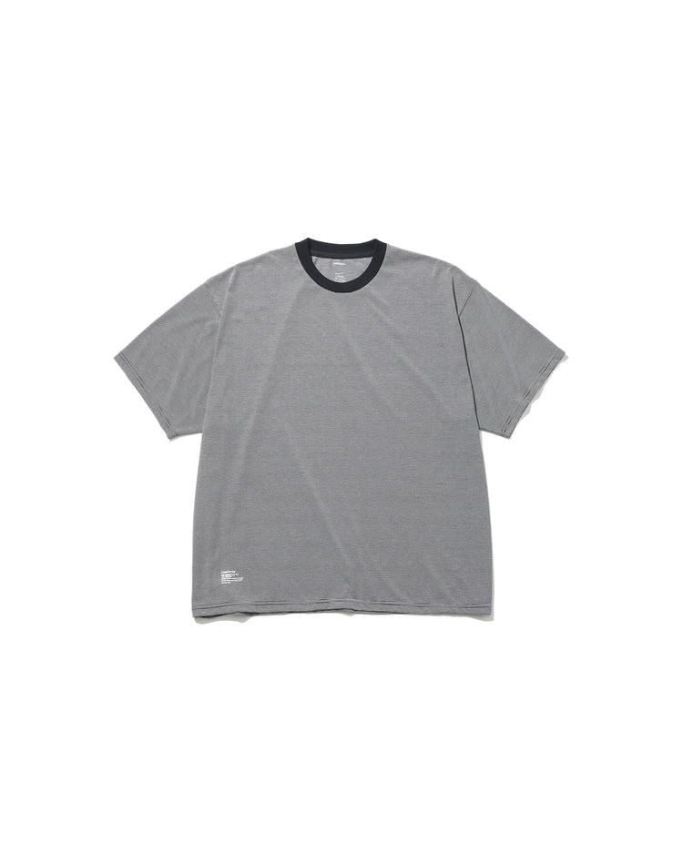 FreshService / MICRO BORDER S/S TEE WHITE*BLACK