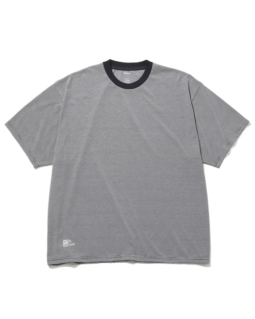 FreshService / MICRO BORDER S/S TEE WHITE*BLACK
