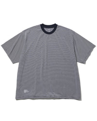 FreshService / MICRO BORDER S/S TEE  WHITE*NAVY