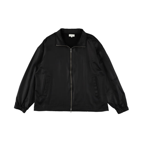 KANEMASA PHIL  36G ECONYL Embossed Blouson No.MJ26A-002 BLACK