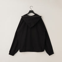 KANEMASA PHIL  46G Solaro Hoodie No.MJ26A-005SO  BLACK BROWN