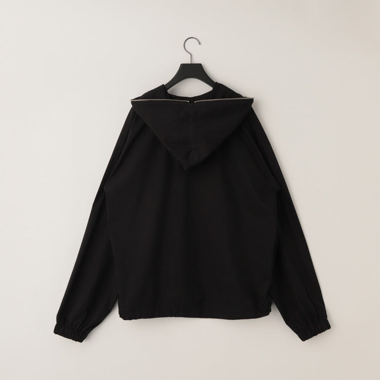KANEMASA PHIL  46G Solaro Hoodie No.MJ26A-005SO  BLACK BROWN
