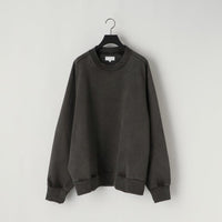 KANEMASA PHIL 36G Fine Sweat Freedom Sleeve Pullover CHARCOAL PIGMENT