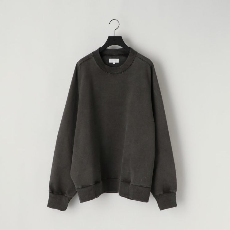 KANEMASA PHIL 36G Fine Sweat Freedom Sleeve Pullover CHARCOAL PIGMENT