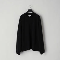 KANEMASA PHIL  28G Cupro Freedom Sleeve Pullover BLACK