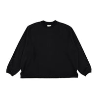 KANEMASA PHIL  28G Cupro Freedom Sleeve Pullover BLACK