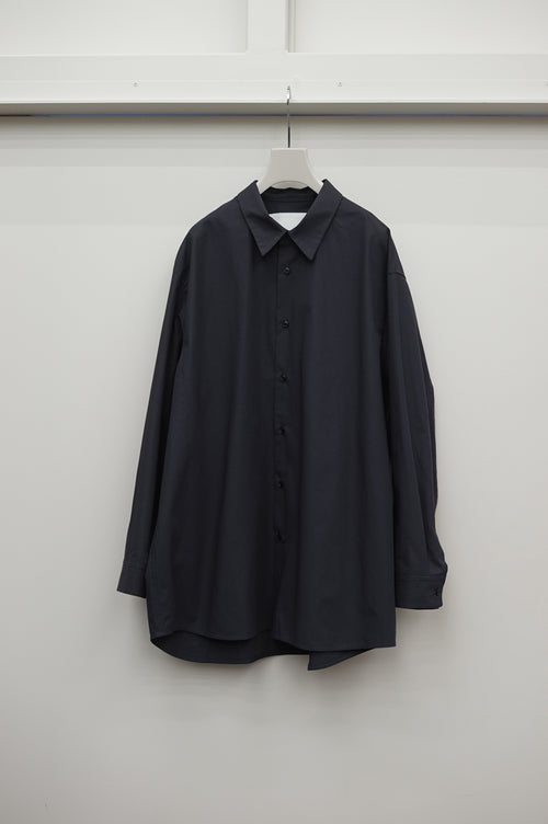 nonnotte Oversized Shirt N-26A-006 Obsidian