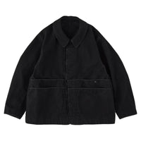 PORTER CLASSIC  NEW MOLESKIN SERVEUR JACKET BFA-P-019-4145 BLACK