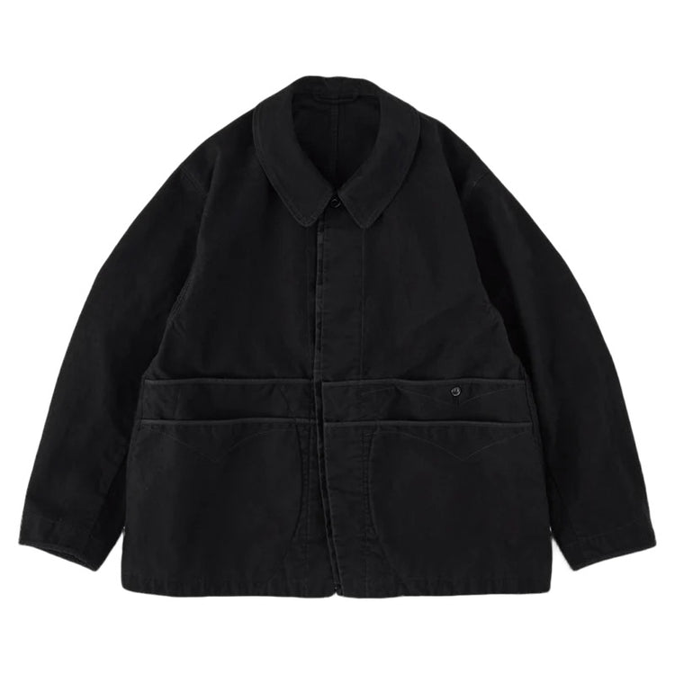 PORTER CLASSIC  NEW MOLESKIN SERVEUR JACKET BFA-P-019-4145 BLACK