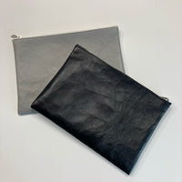 REEL/Flat zip pouch　size:M（フラットジップポーチ）