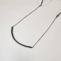 NL (Neil) / Oliver glass cord Silver