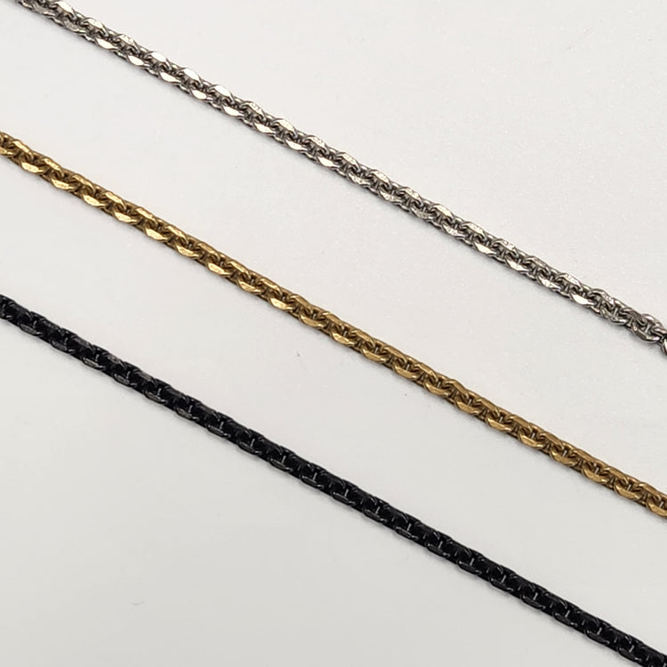 NL (Neil) / Oliver glass cord Silver