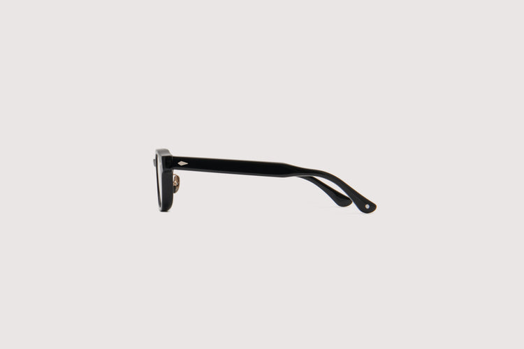 NOCHINO OPTICAL / NOCHINO FR #1. GLOSS BLACK × CLEAR TO GREY (Photochromic Model)