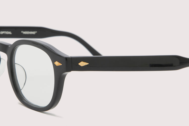 NOCHINO OPTICAL / NOCHINO #1. GLOSS BLACK × CLEAR TO GREY (Photochromic Model)