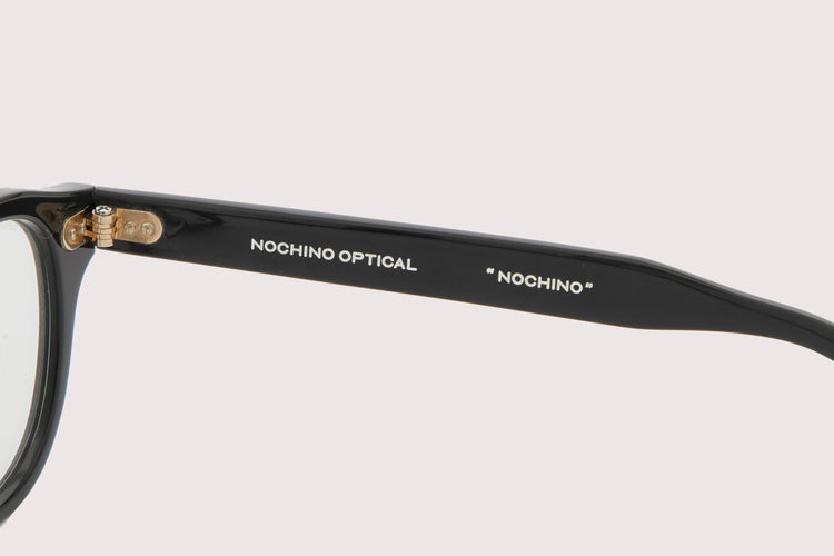 NOCHINO OPTICAL / NOCHINO #1. GLOSS BLACK × CLEAR TO GREY (Photochromic Model)