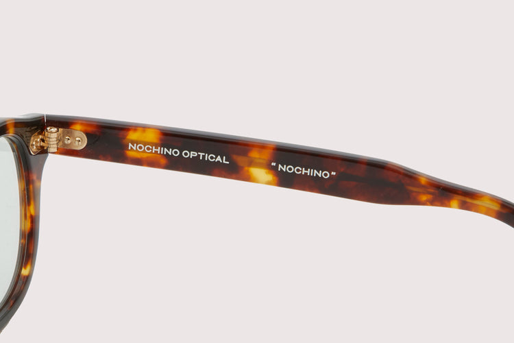 NOCHINO OPTICAL / NOCHINO #3. RICH AMBER × GREY GREEN TO D.GREY (Photochromic Model)
