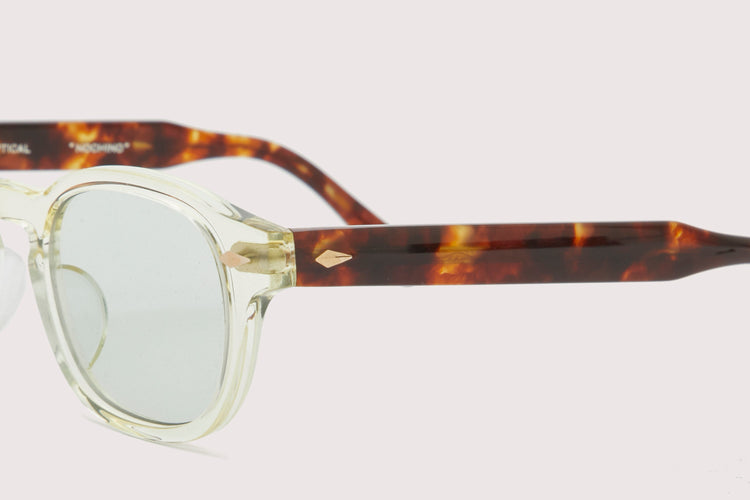 NOCHINO OPTICAL / NOCHINO #8. CITRON & AMBER × GREY GREEN TO D.GREY (Photochromic Model)