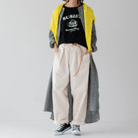 Ordinary fits / JAMES PANTS DENIM WHITE