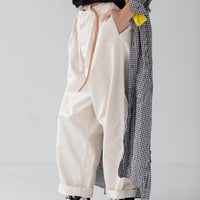 Ordinary fits / JAMES PANTS DENIM WHITE