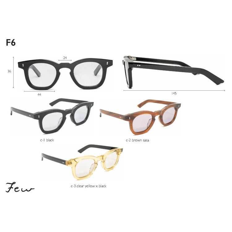 Few / F6  サングラス HAVANA