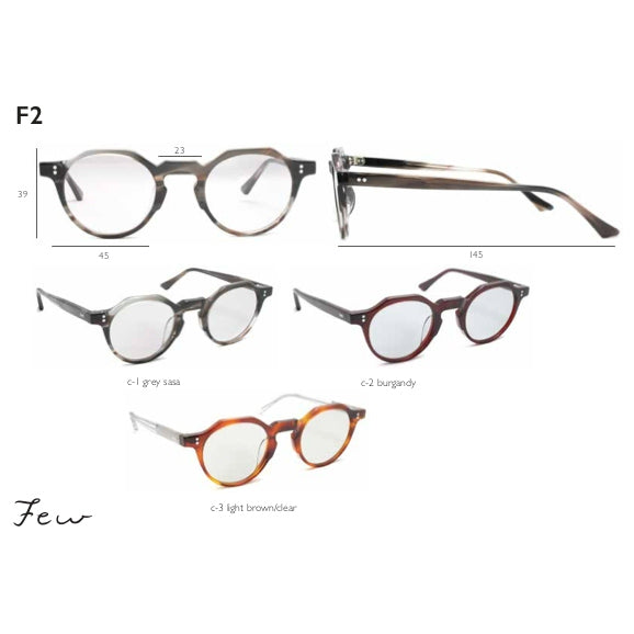 Few / F2 Sunglasses BLACK
