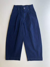 Handwerker  HW wide trousers Bizen ichigo(Indigo Garment Dye）260502