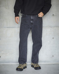 orslow  101 DAD'S FIT DENIM PANTS(UNISEX) BLACK DENIM STONE