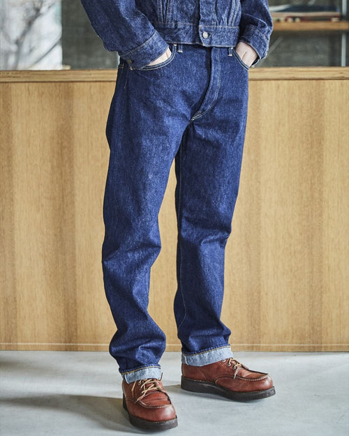 orslow  105 STANDARD SELVEDGE DENIM ONE WASH