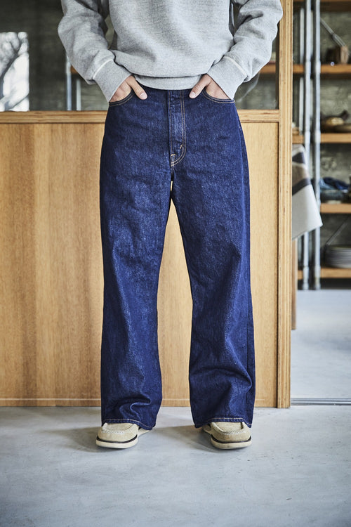 orslow  WIDE FLARE DENIM ONE WASH 01-2021W-81