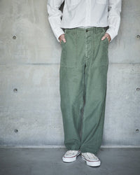 orslow   U.S ARMY FATIGUE PANTS GREEN USED