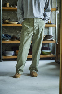 orslow SUMMER FATIGUE PANTS GREEN 01-5103-M16