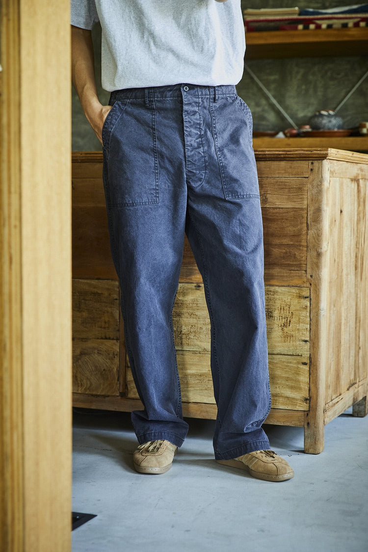 orslow SUMMER FATIGUE PANTS BLACK 01-5103-M61