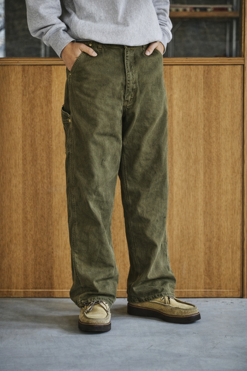 orslow  DAD'S FIT OXFORD PAINTER PANTS COFFEE BROWN 01-5328-52S