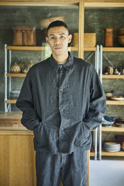 orslow  WWII 40'S SUMI COATED LINEN COVERALL 01-6250-61