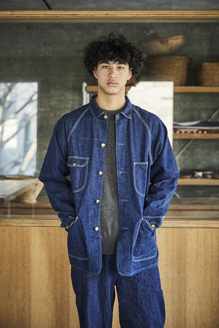 orslow   1950'S COVERALL DENIM ONE WASH 03-6140-81